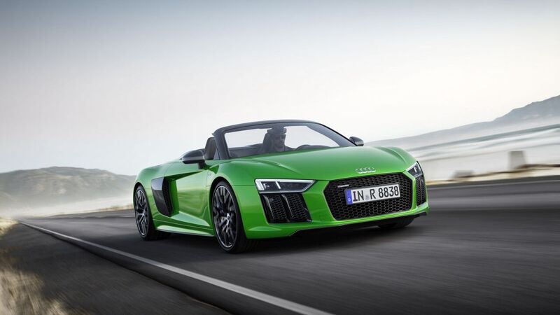 Audi R8 Spyder V10 plus, la spider dei Quattro Anelli pi&ugrave; potente di sempre