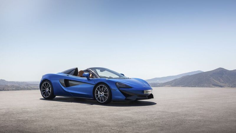 McLaren 570S Spider, terza via