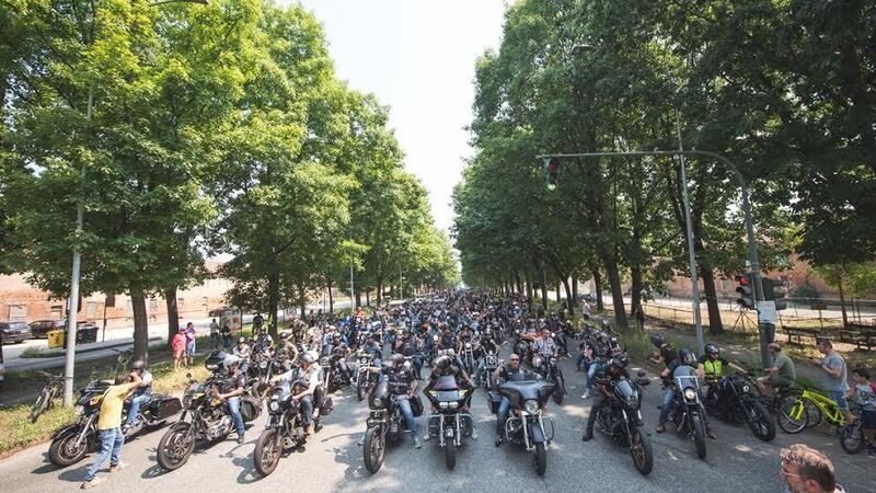 Raduno Jeep e Harley-Davidson a Torino, anche nel 2017 un successo