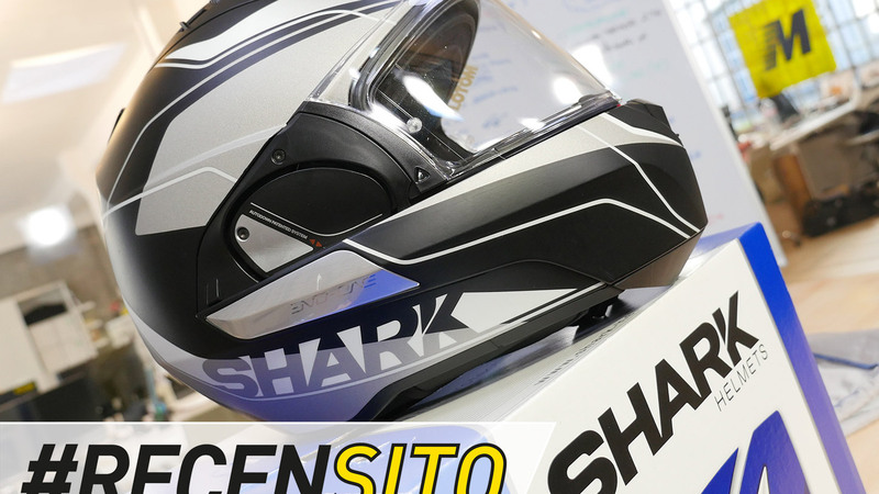 Shark Evo-One. Recensione casco modulare 