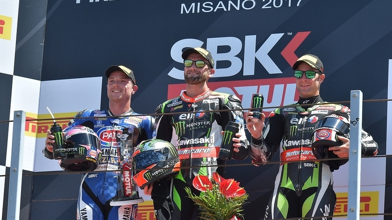 SBK. Tom Sykes vince Gara-1 a Misano