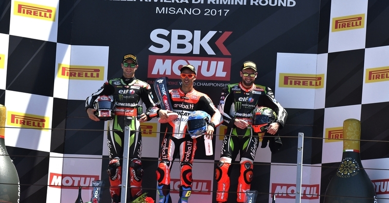 SBK. Melandri si impone in Gara-2 a Misano