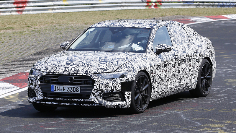 Audi S6, la sedan cattiva in azione sul &#039;Ring