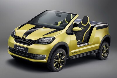 Skoda Element, concept da spiaggia