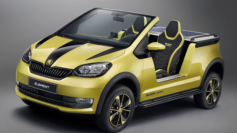 Skoda Element, concept da spiaggia