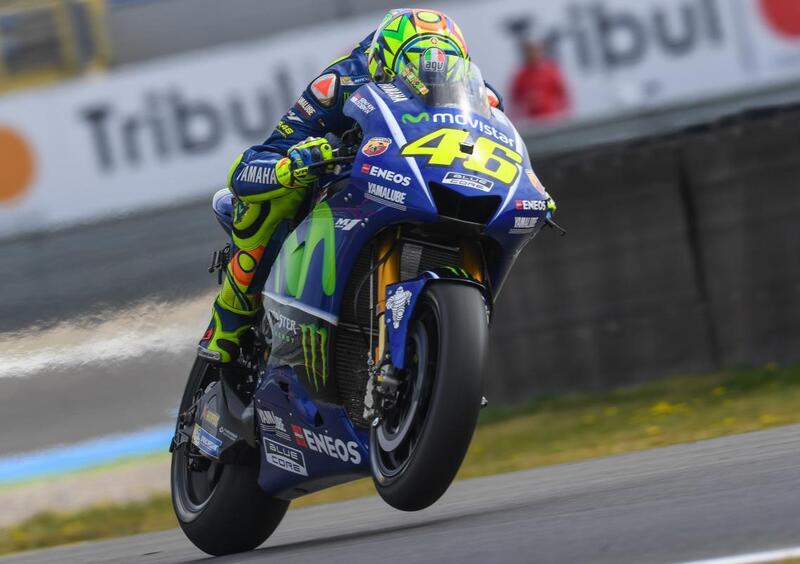 MotoGP 2017. Rossi: &quot;Adesso guido come piace a me&quot;