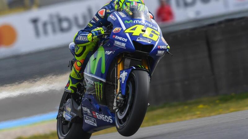 MotoGP 2017. Rossi: &quot;Adesso guido come piace a me&quot;