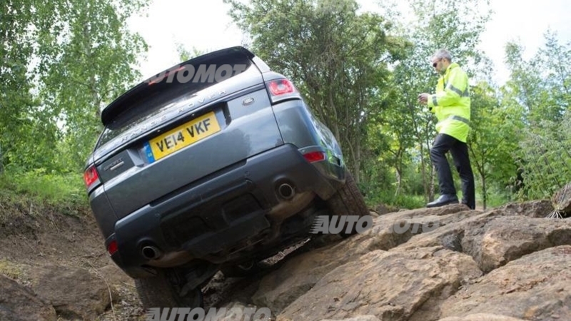 La Range Rover Sport &egrave; anche...  telecomandata