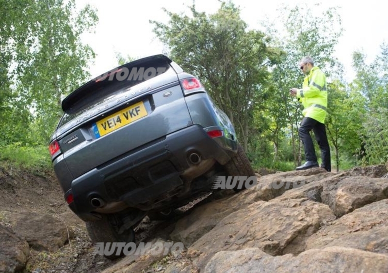 La Range Rover Sport &egrave; anche...  telecomandata
