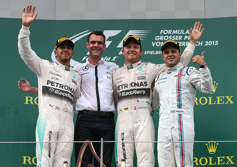 F1 2015: la classifica piloti e costruttori dopo il GP d&#039;Austria