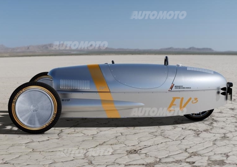 Morgan EV3, la 3 Wheeler diventa elettrica