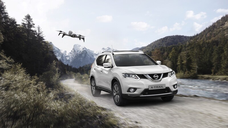 Nissan X-Trail X-Scape, il drone &egrave; di serie