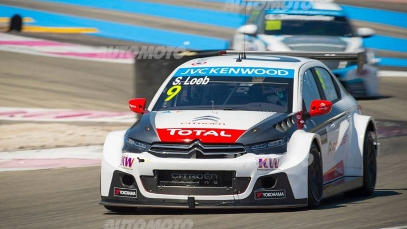 WTCC 2015, Francia: vincono Loeb e L&oacute;pez