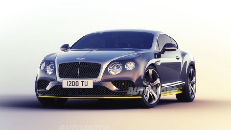 Bentley Continental GT Speed Breitling Jet Team Series, la Continental vola in alto