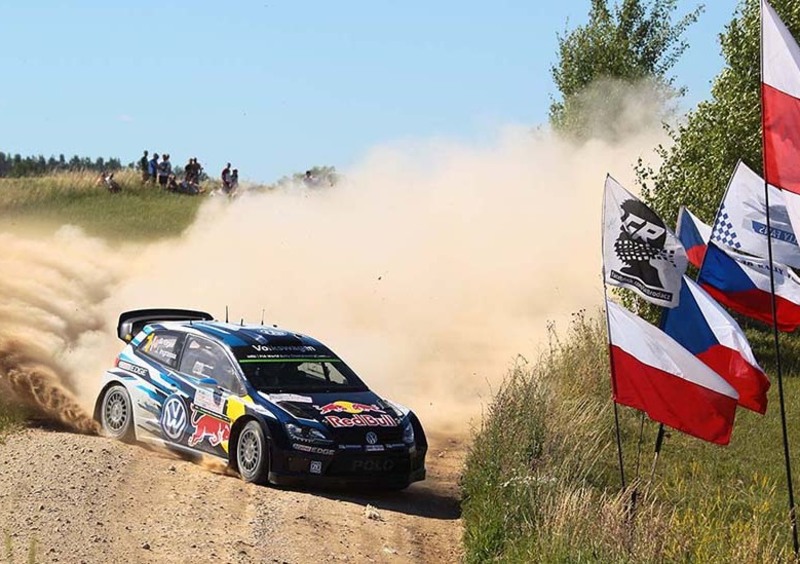 WRC Polonia. Tris VW la prima mano: Ogier, Mikkelsen, Latvala!