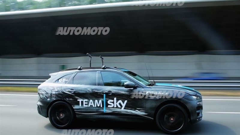 Jaguar F-Pace, debutto al Tour de France 2015