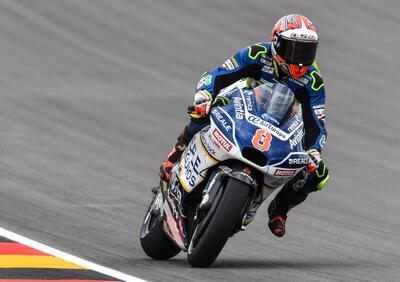 MotoGP 2017. Barbera vola nelle FP2 (bagnate) in Germania