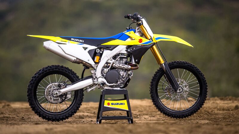 Suzuki RM-Z450 2018. Con Ricky Carmichael