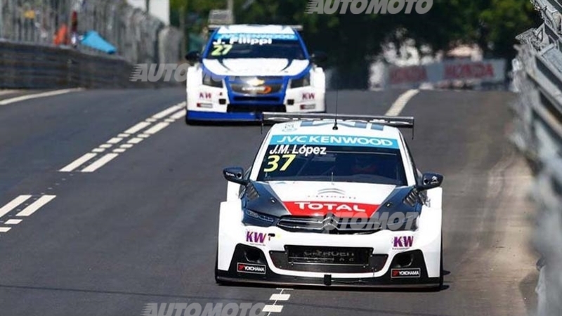 WTCC 2015, qualifiche Portogallo: pole per L&oacute;pez