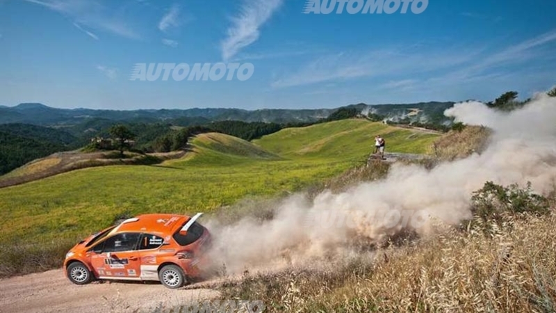 CIR 2015. Andreucci e Tassone, Peugeot, Re Leone e Principe del Titano