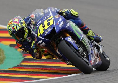 MotoGP 2017. Rossi: Spero che domani sia una gara sull'asciutto