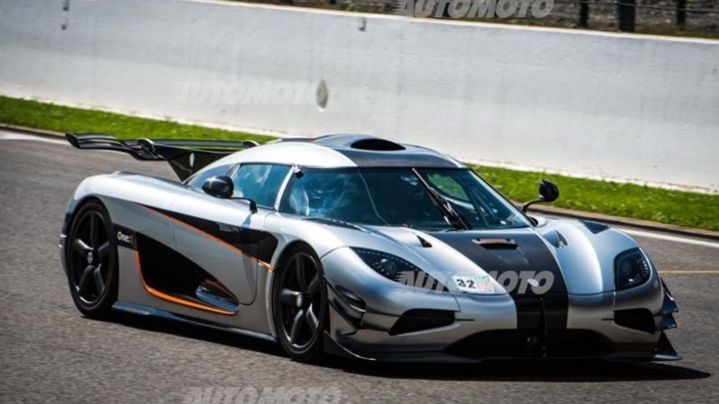 Koenigsegg One:1, il video del record a Spa