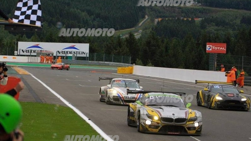 24 Ore di Spa 2015, vince la BMW Z4 n.46 di Catsburg, Paltalla e Luhr