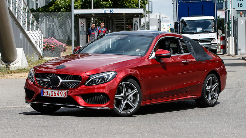 Mercedes Classe C: ultimi test per il Coup&eacute;