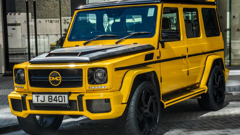 Mercedes Classe G, DMC la rende unica per Hong Kong