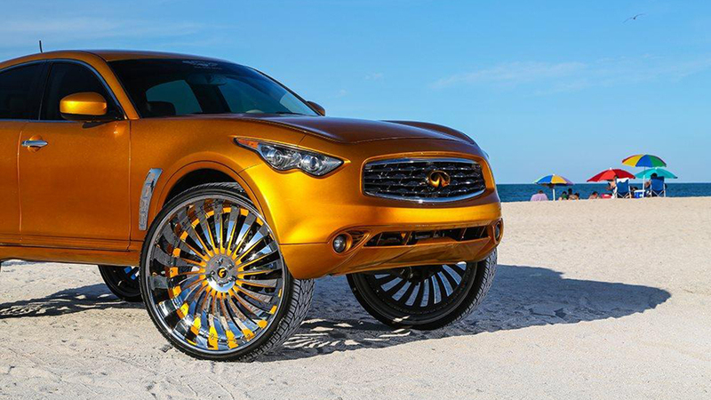 Infiniti FX by Forgiato: oltre ogni limite con i cerchi da 32&rdquo;