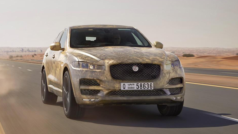 Jaguar F-Pace: testata tra i ghiacci e il deserto. Arriva a Francoforte