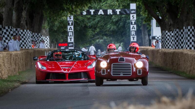 Ferrari compie 70 anni, festa a Goodwood 