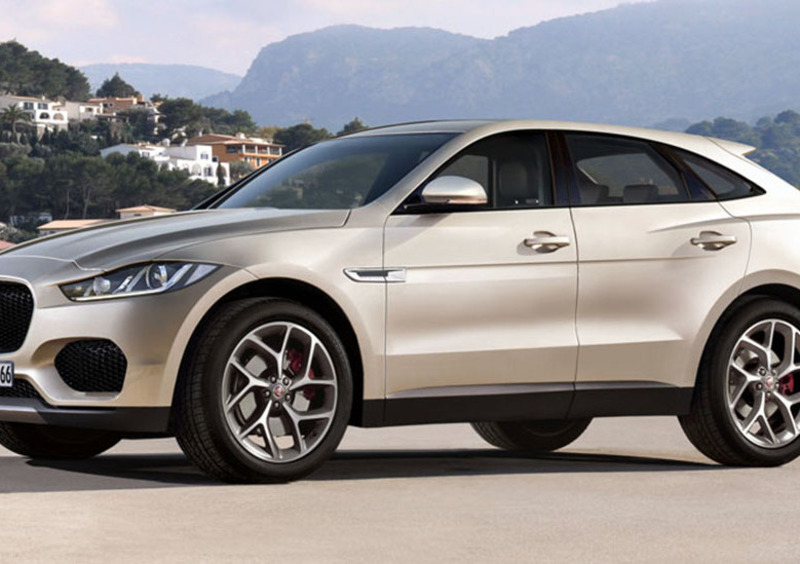 Jaguar E-Pace: il rendering della rivale di  Mercedes GLC e BMW X3