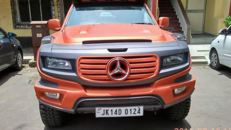 Mercedes Ener-G-Force Replica: una Tata Xenon non troppo convinta