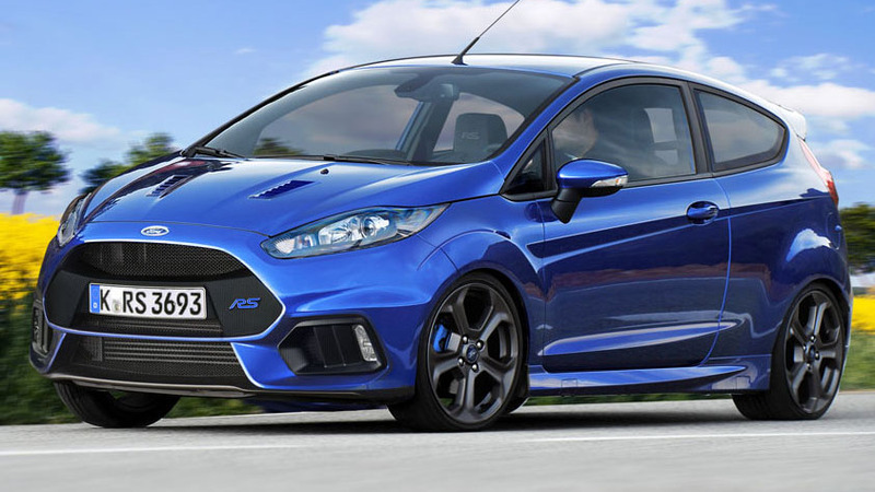 Ford Fiesta RS: ecco il rendering, la vogliamo cos&igrave;