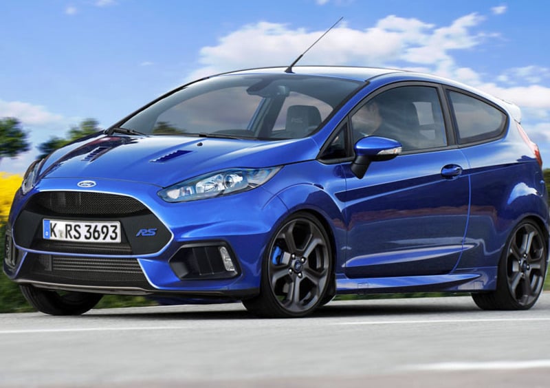 Ford Fiesta RS: ecco il rendering, la vogliamo cos&igrave;