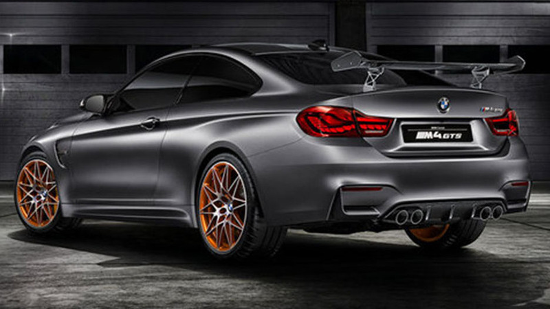 BMW M4 Coup&eacute; GTS Concept: pistaiola con iniezione ad acqua