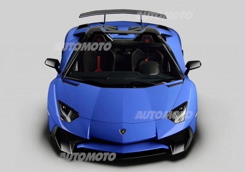 Lamborghini Aventador LP 750-4 Superveloce Roadster, in cabrio a 350 km/h