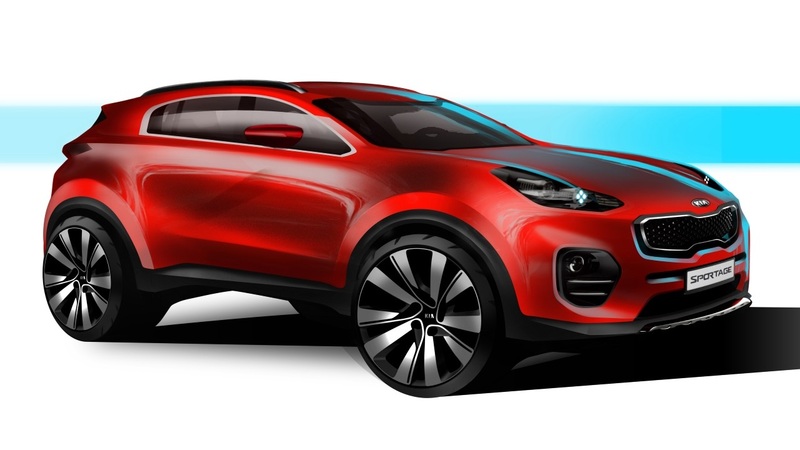 Kia Sportage, ecco i primi disegni della quarta generazione