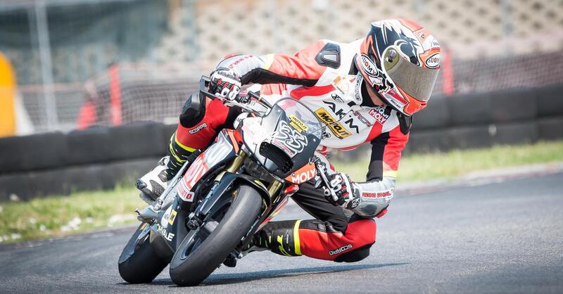 Terza gara del CNV. Finalmente Moto.it sul podio, sotto l'acqua!