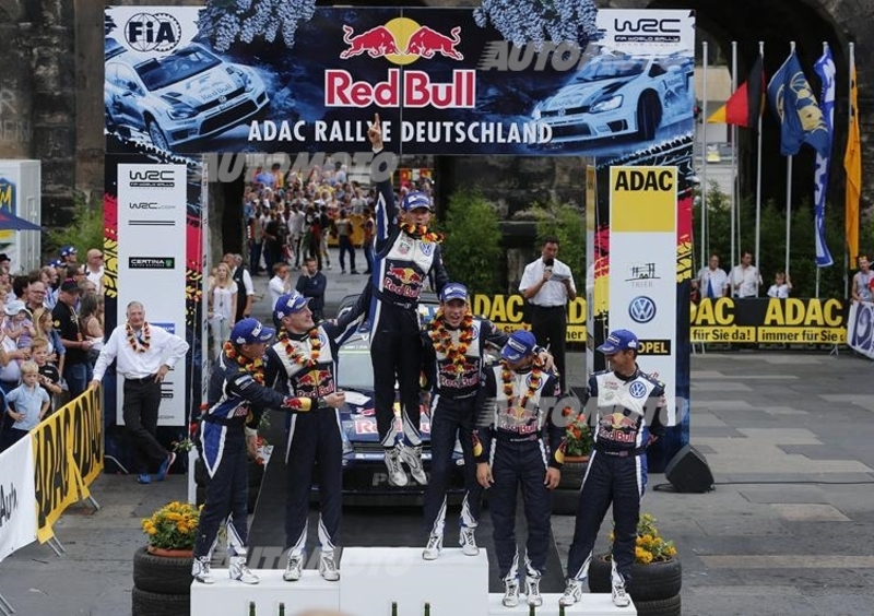 WRC di Germania. 1-2-3 Volkswagen. Missione compiuta!