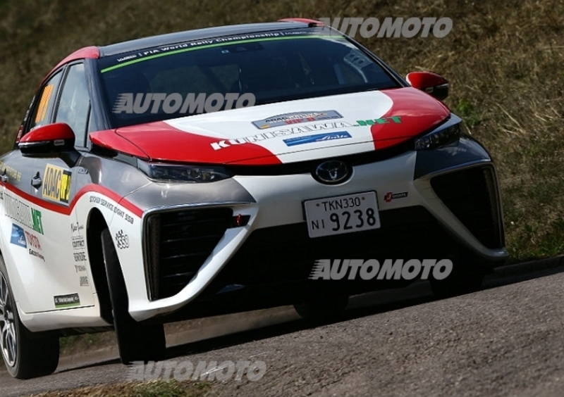 Una Toyota Mirai a idrogeno nel WRC!