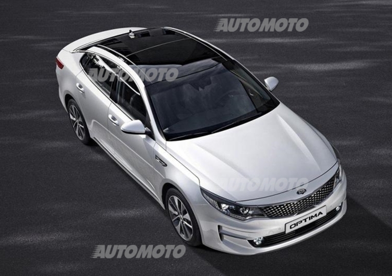 Nuova Kia Optima, per la prima volta in Italia. Ecco la versione europea