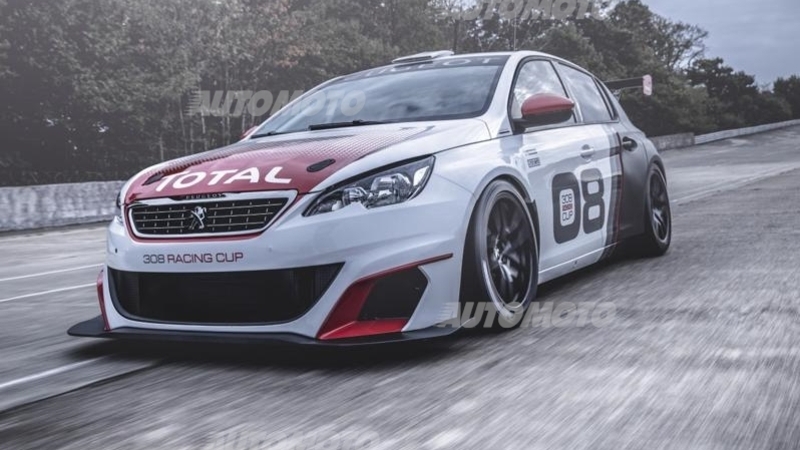 Peugeot 308 Racing Cup, il Leone che va di corsa