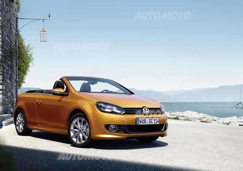 Volkswagen Golf Cabrio 2016, piccoli ritocchi allo stile