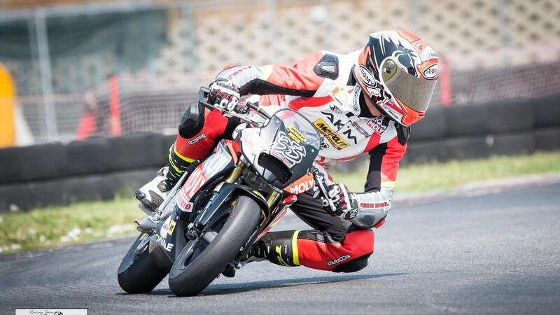 Terza gara del CNV. Finalmente Moto.it sul podio, sotto l&#039;acqua!