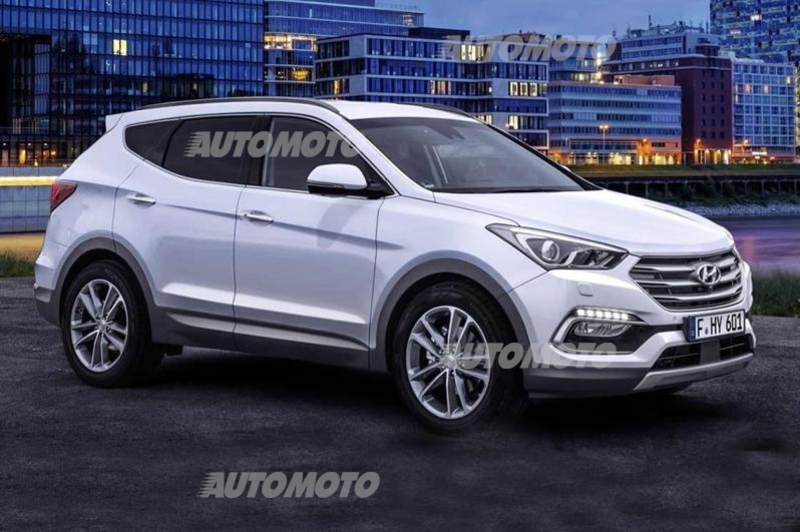 Hyundai Santa Fe restyling: piccoli ritocchi di met&agrave; carriera