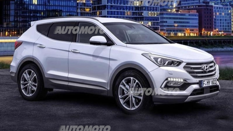 Hyundai Santa Fe restyling: piccoli ritocchi di met&agrave; carriera