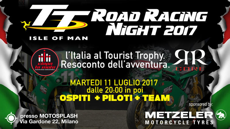 Serata &quot;Road Racing Core&quot; da Ciapa la Moto marted&igrave; prossimo