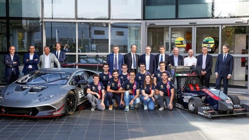 Lamborghini Squadra Corse partner di UniBo Motorsport nel campionato Formula SAE